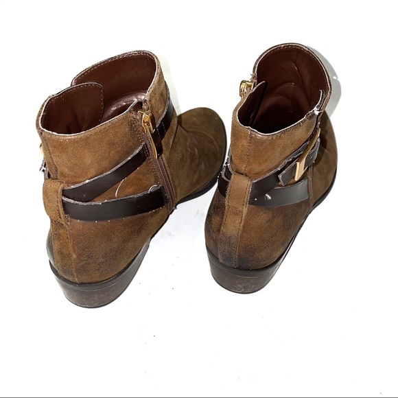 Franco Sarto Women’s Brown Ankle Bootie - Picture 4 of 9